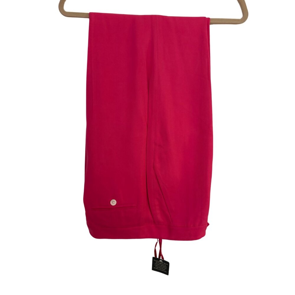 Lauren Ralph Lauren Women’s Silk Pants Pink Size 12 NEW - Picture 3 of 8